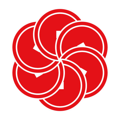 六つ捻じ銭紋 8