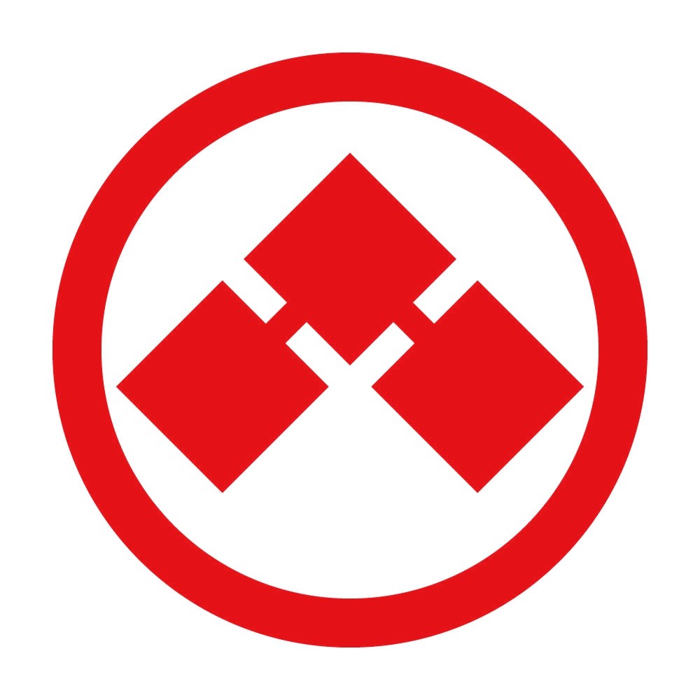 丸に千切り紋 8