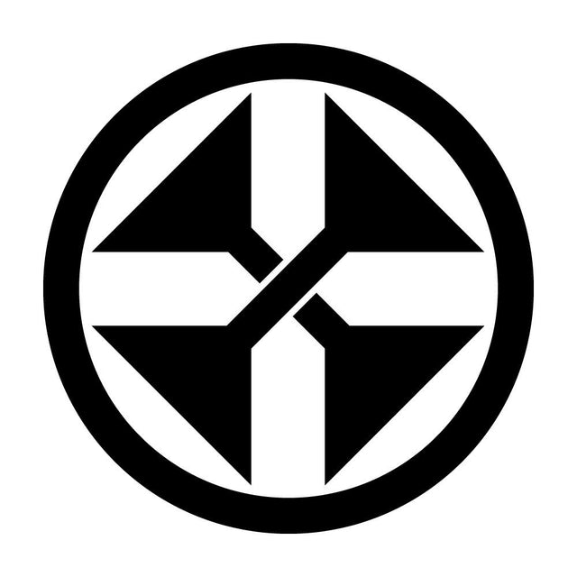 中輪に変わり違い千切り紋