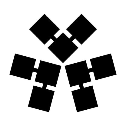 三つ寄せ千切り紋