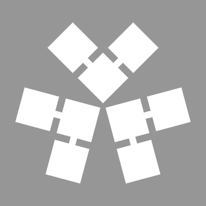三つ寄せ千切り紋 7
