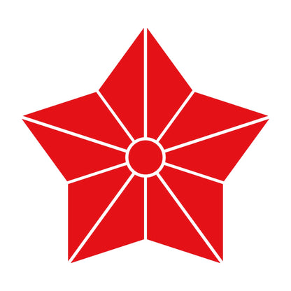 麻の葉桔梗紋 8