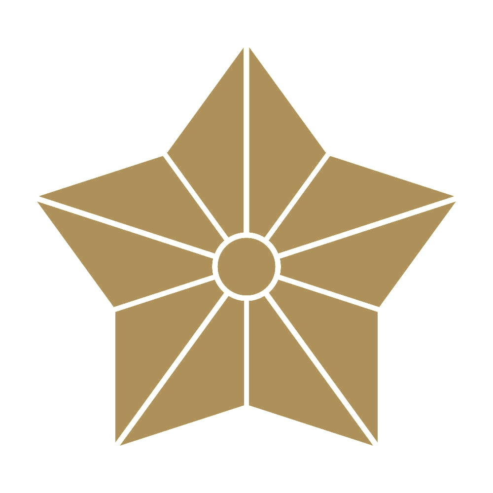 麻の葉桔梗紋 9