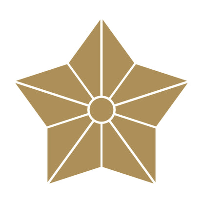 麻の葉桔梗紋 9