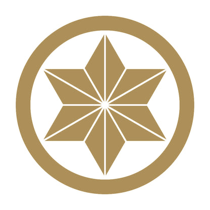丸に麻の葉紋 9