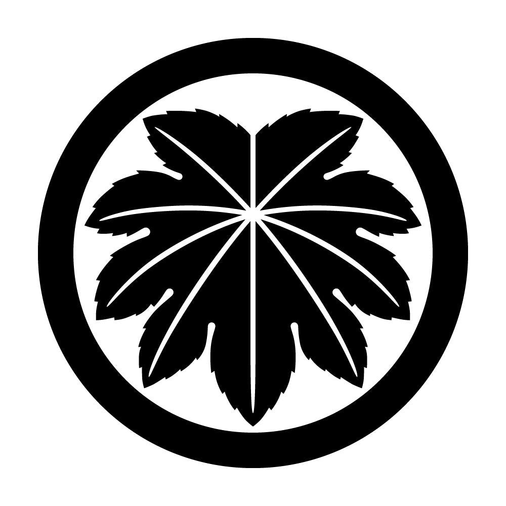 丸に真麻紋