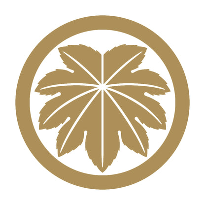丸に真麻紋 9