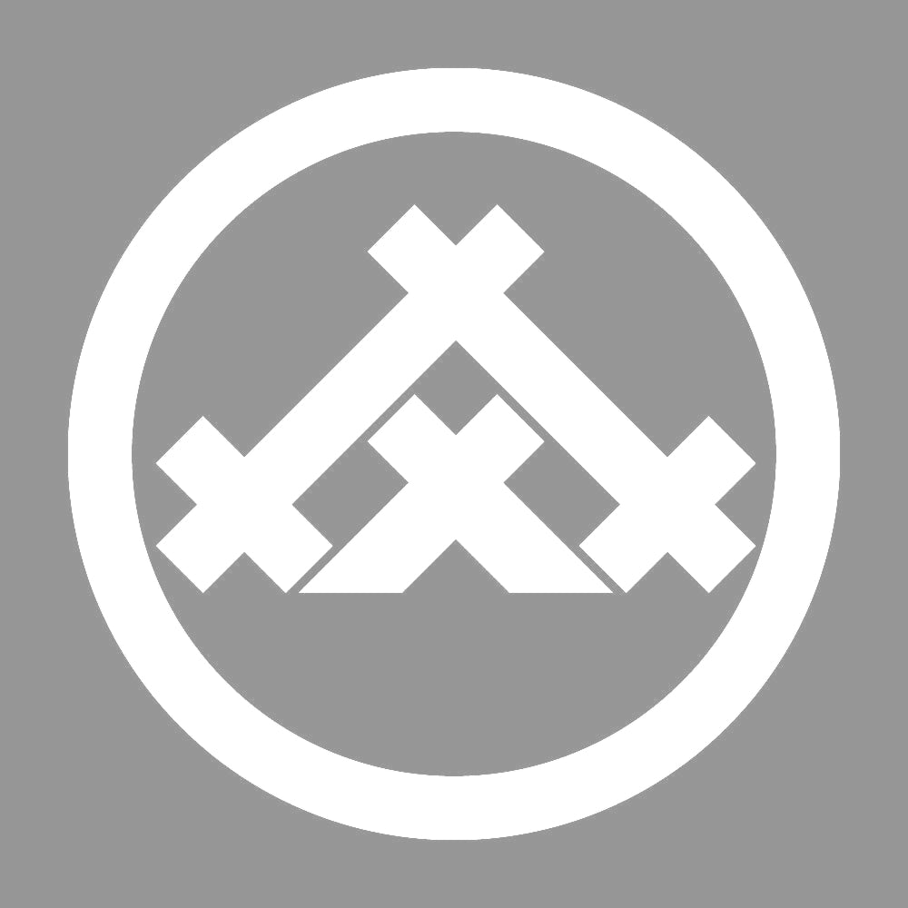 丸に折れ井桁紋 7