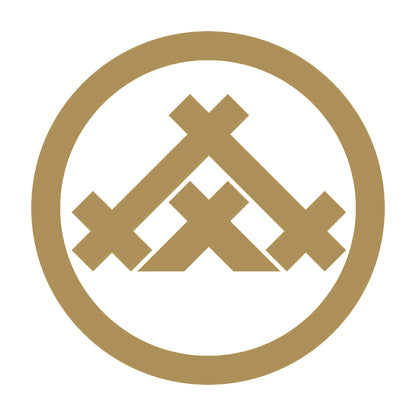 丸に折れ井桁紋 9