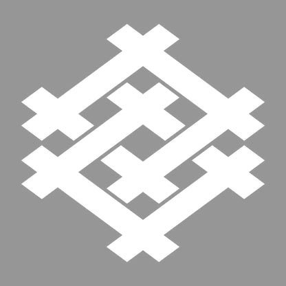 重ね井桁紋 7