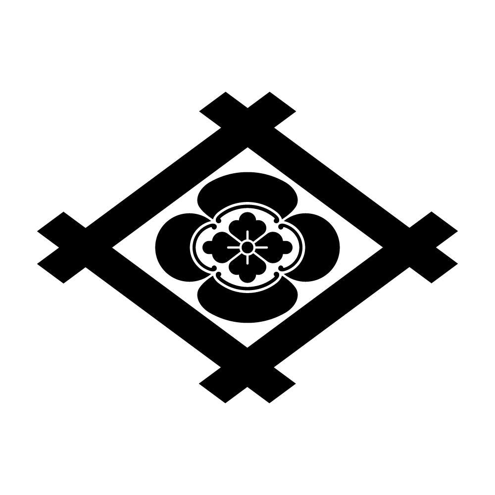 井桁に横木瓜紋