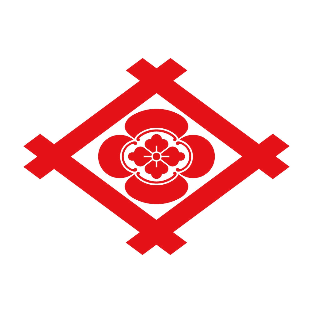 井桁に横木瓜紋 8