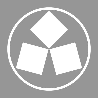 糸輪に隅合わせ三つ石紋 7