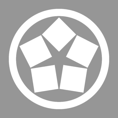 中輪に五つ石紋 7
