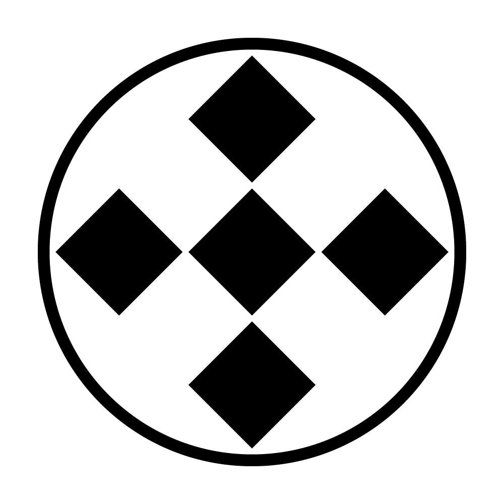 糸輪に五つ石紋
