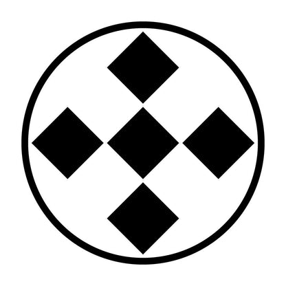 糸輪に五つ石紋