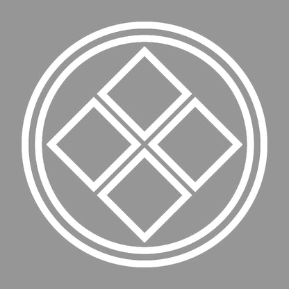 総陰丸に隅立て四つ石紋 7