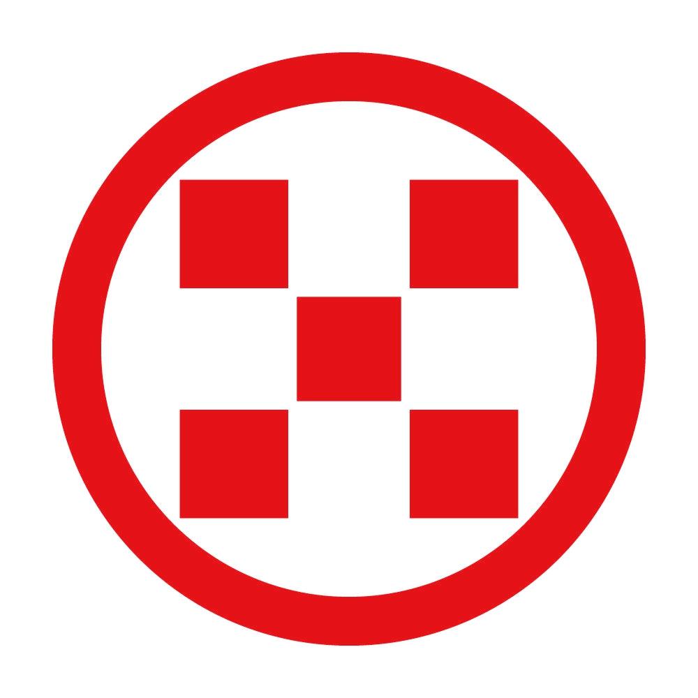 丸に平五つ石紋 8
