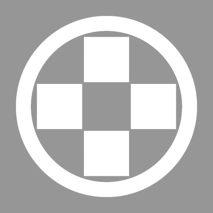 丸に四つ石紋 7
