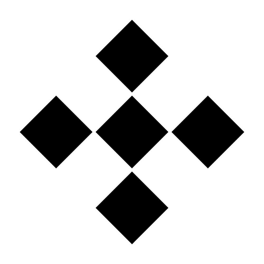 隅立て五つ石紋