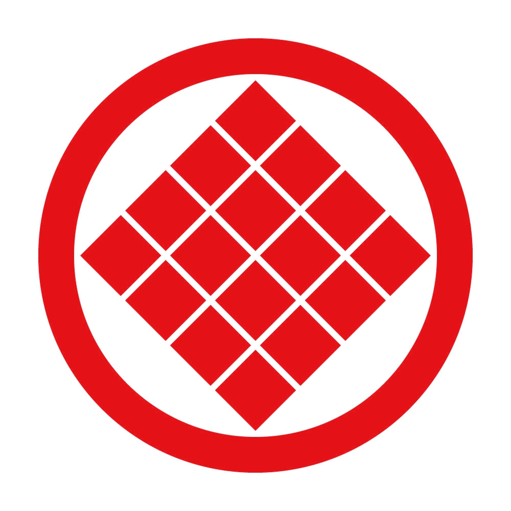 丸に十六石紋 8