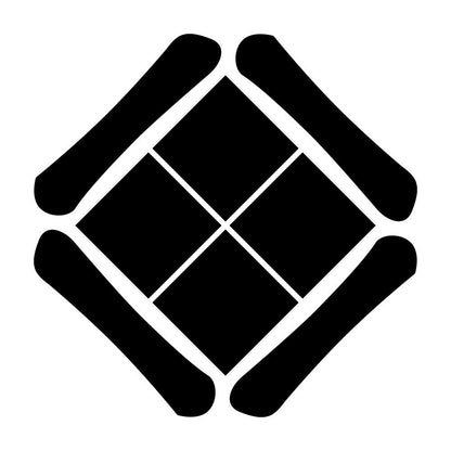 四つ一文字に四つ石紋