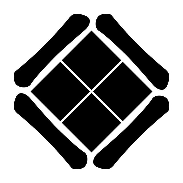 四つ一文字に四つ石紋