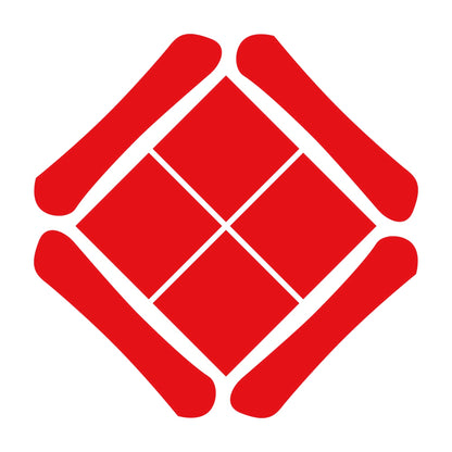 四つ一文字に四つ石紋 8
