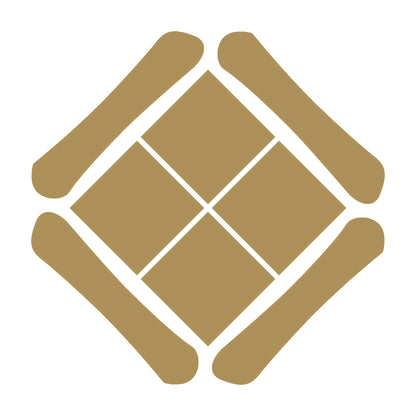 四つ一文字に四つ石紋 9
