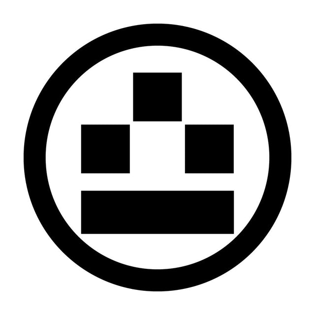 丸の内に三つ石に一文字紋