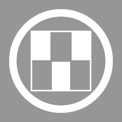 中輪に陰陽立て三つ石紋 7