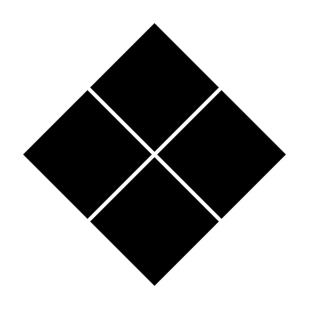 隅立て四つ石紋