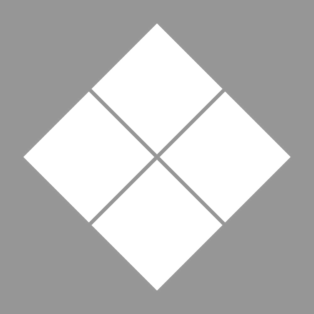 隅立て四つ石紋 7