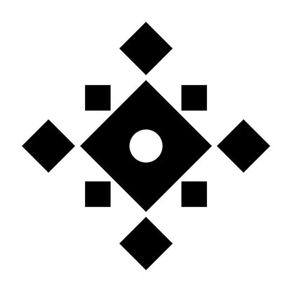 八つ石に釘抜紋