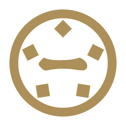 丸に五つ石に一文字紋 9