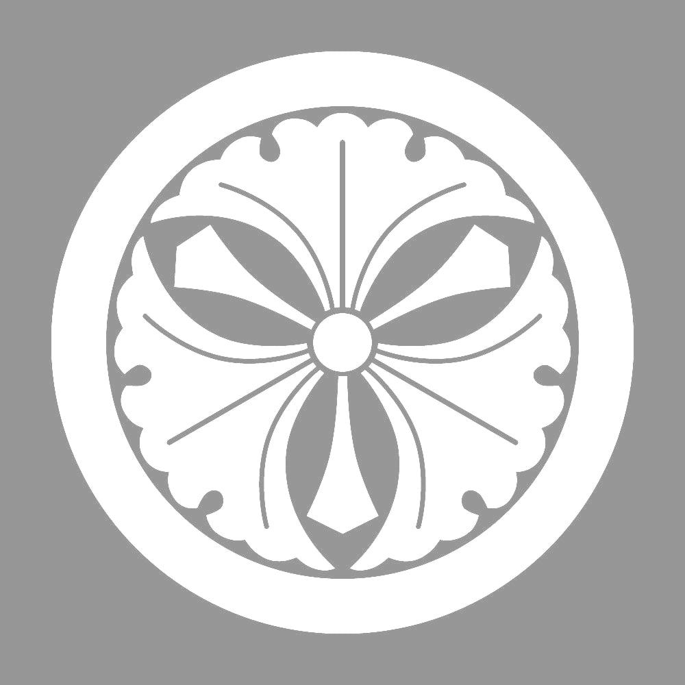 丸に剣三つ銀杏紋 7