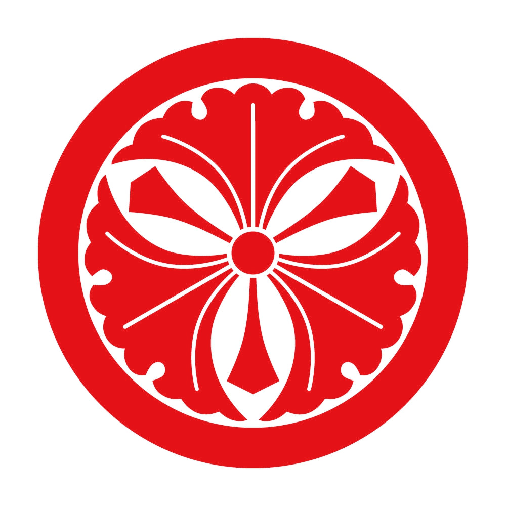 丸に剣三つ銀杏紋 8