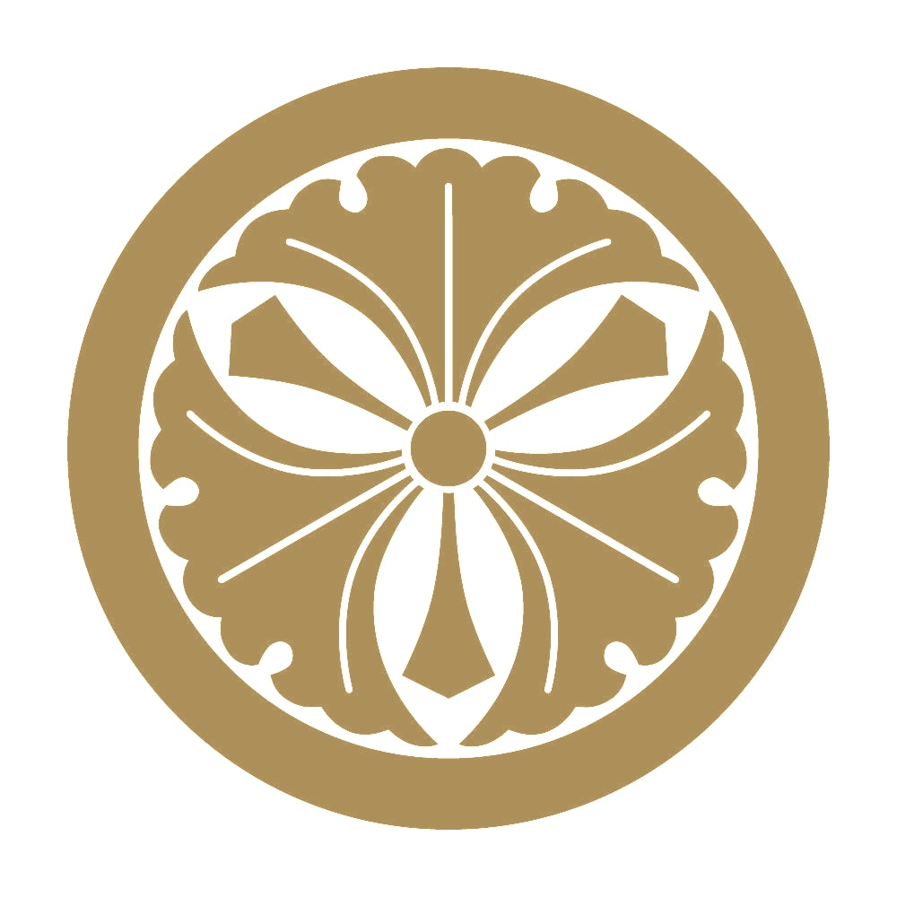 丸に剣三つ銀杏紋 9