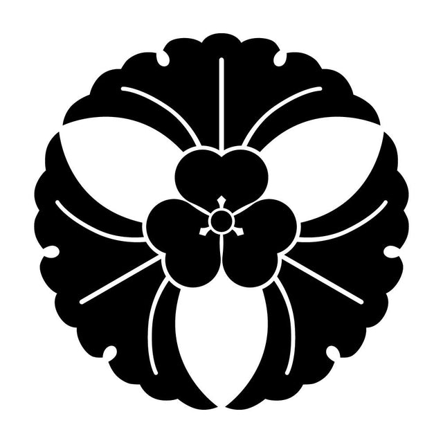 三つ銀杏に片喰紋