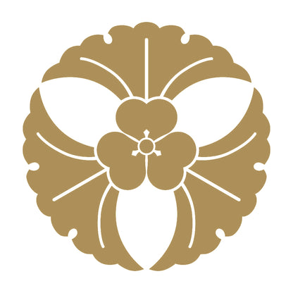 三つ銀杏に片喰紋 9