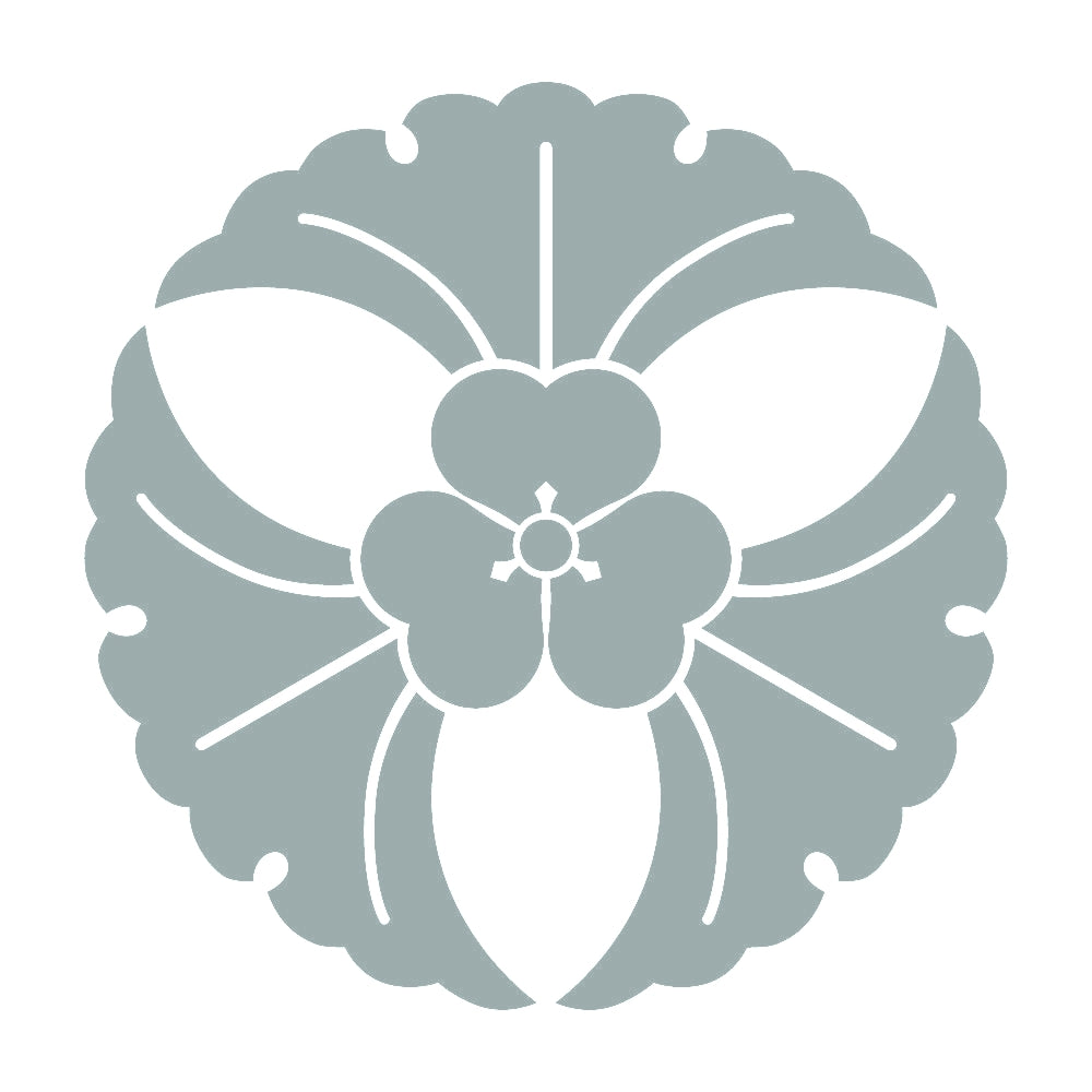 三つ銀杏に片喰紋 10