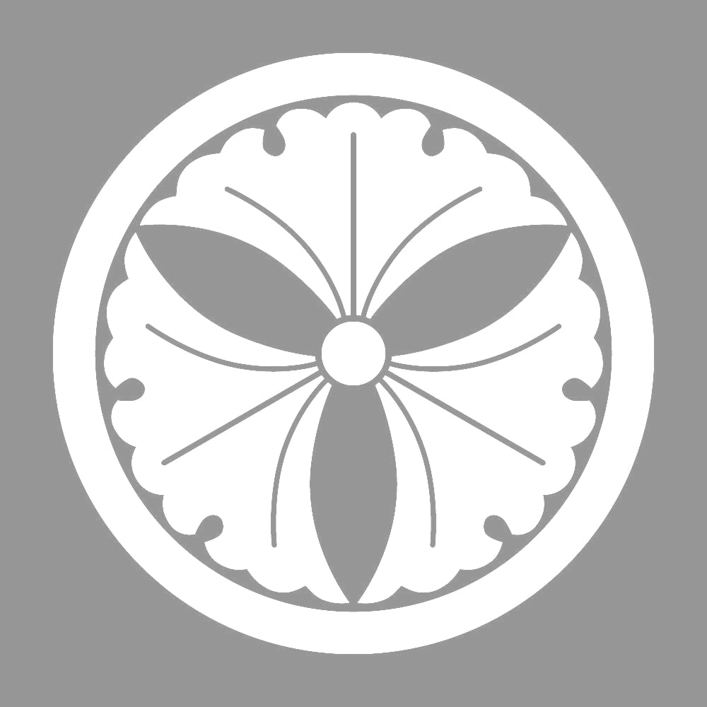 中輪に三つ銀杏紋 7