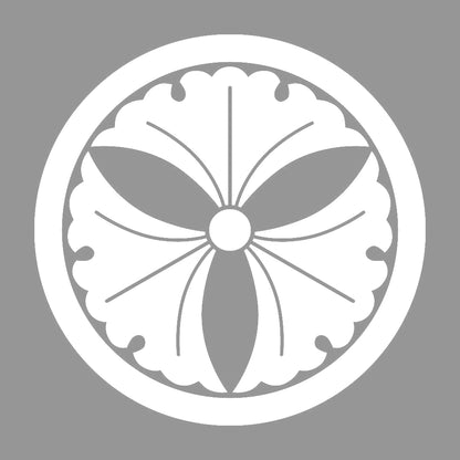 中輪に三つ銀杏紋 7
