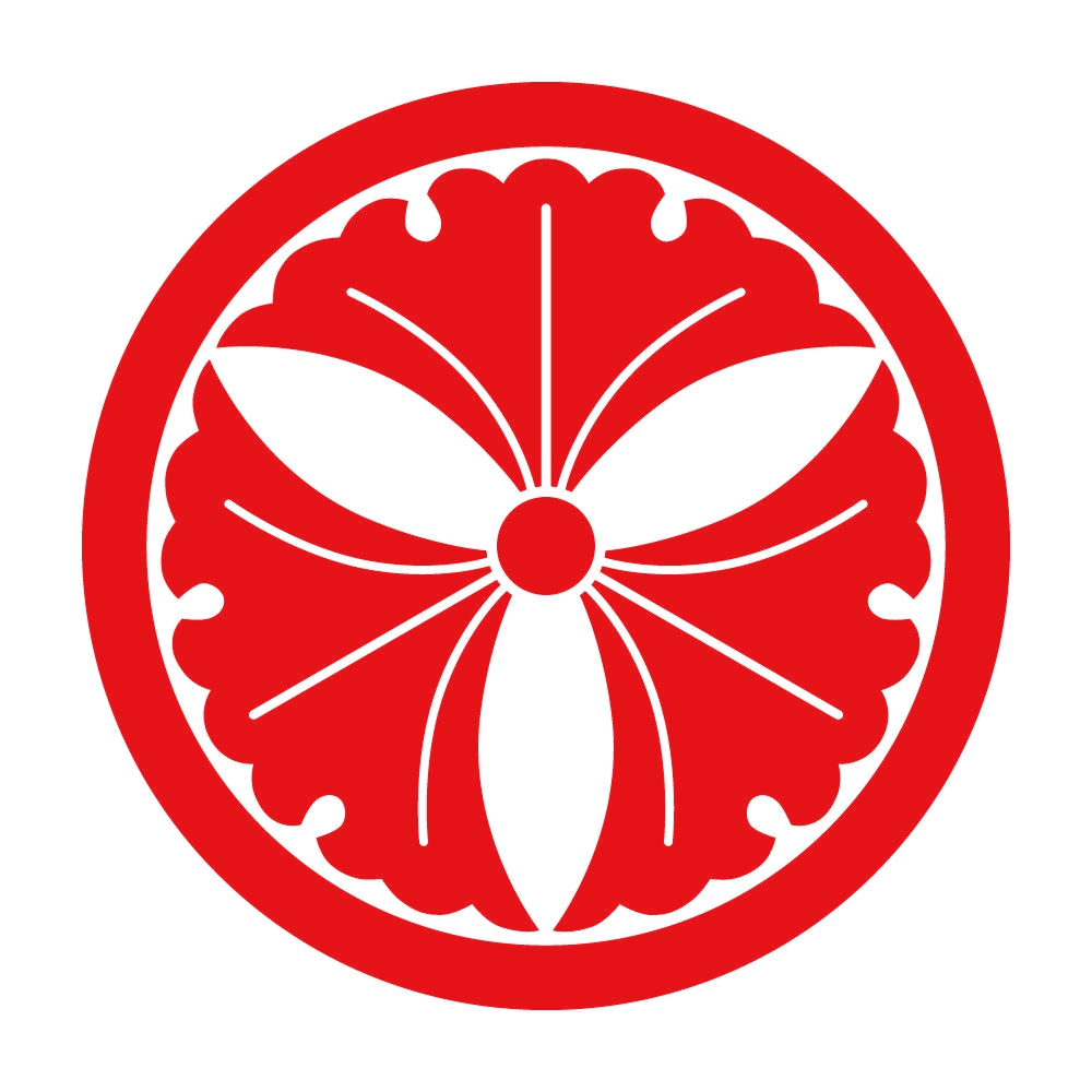 中輪に三つ銀杏紋 8