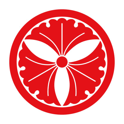 中輪に三つ銀杏紋 8