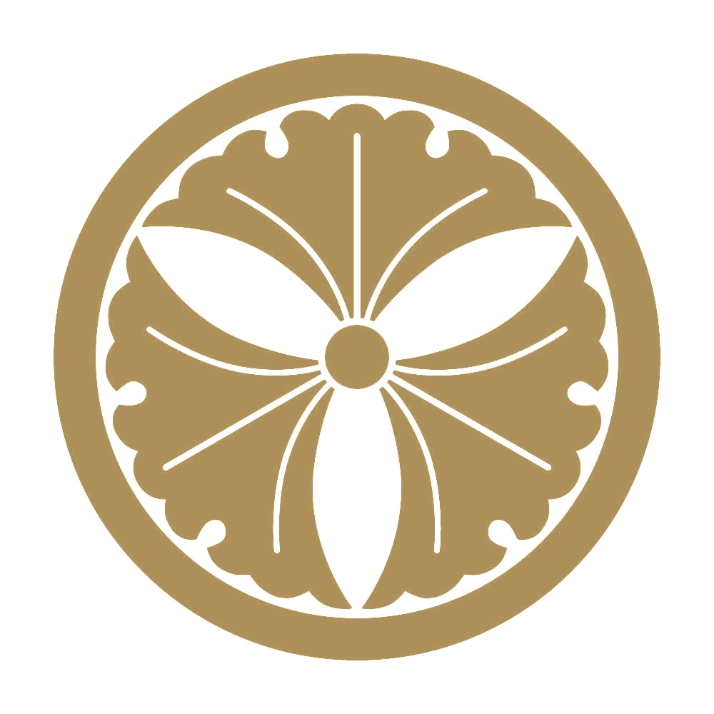 中輪に三つ銀杏紋 9