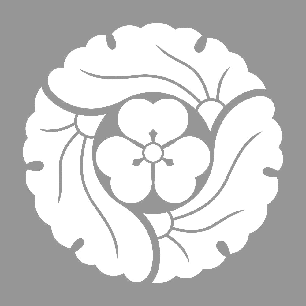 三つ追い銀杏に片喰紋 7