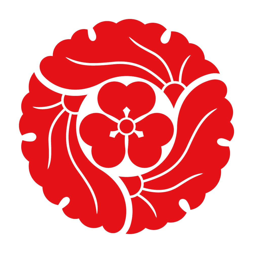 三つ追い銀杏に片喰紋 8