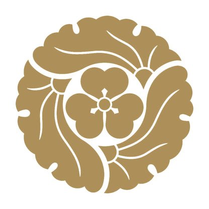 三つ追い銀杏に片喰紋 9
