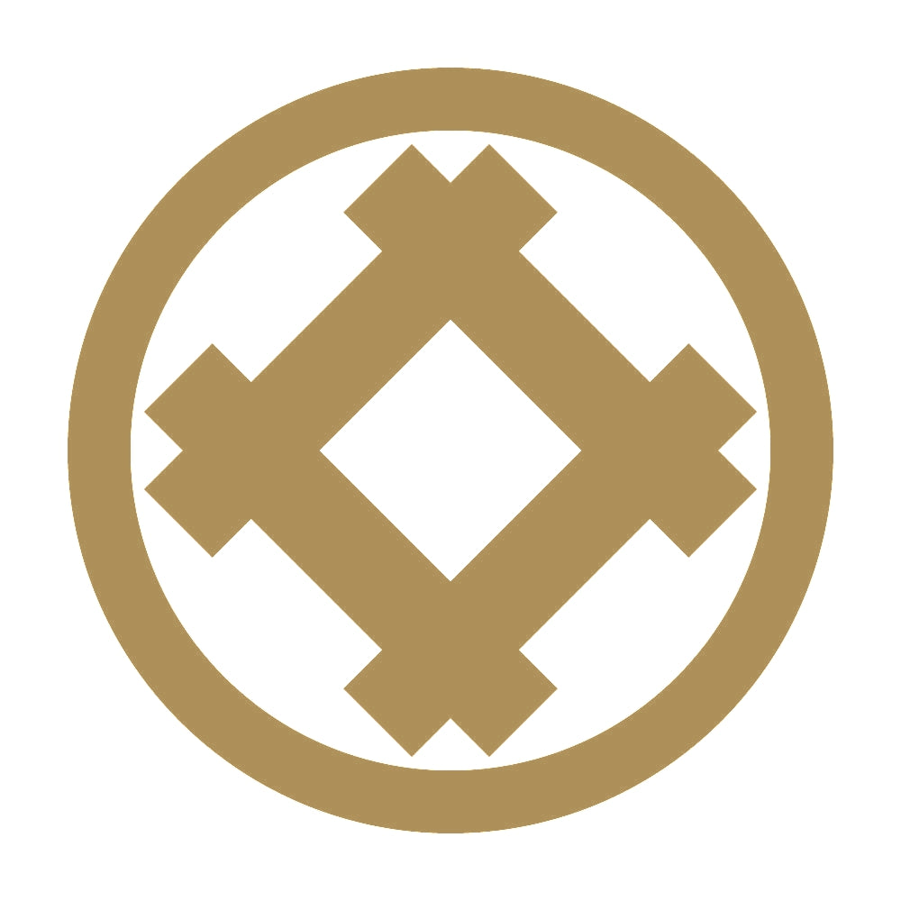 丸に隅立て井筒紋 9